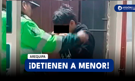 AREQUIPA: VECINOS DE MARIANO MELGAR DETIENEN A MENOR DE 14 AÑOS QUE AMENAZABA A TRANSEÚNTES CON CUCHILLO