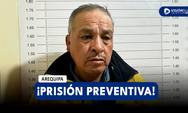 AREQUIPA: ORDENAN PRISIÓN PREVENTIVA CONTRA VARÓN QUE HABRÍA REALIZADO TOCAMIENTOS INDEBIDOS A MENOR DE 8 AÑOS