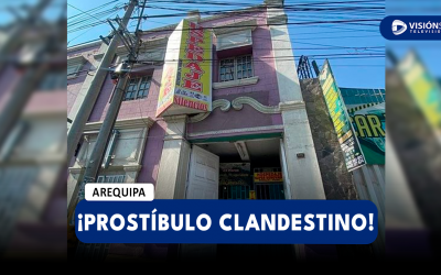 AREQUIPA: HOSPEDAJE EN MIRAFLORES ERA UN PROSTÍBULO CLANDESTINO Y FUE INTERVENIDO DURANTE OPERATIVO DE LA PNP