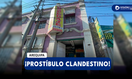 AREQUIPA: HOSPEDAJE EN MIRAFLORES ERA UN PROSTÍBULO CLANDESTINO Y FUE INTERVENIDO DURANTE OPERATIVO DE LA PNP