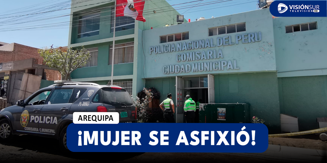 AREQUIPA: INVESTIGACIONES PRESUMEN QUE MUJER HALLADA SIN VIDA EN SU VIVIENDA SE HABRÍA ASFIXIADO CON SU VÓMITO