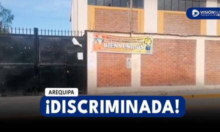 AREQUIPA: PEQUEÑA DE 8 AÑOS ES DISCRIMINADA LUEGO DE SER ENCERRADA EN SU SALÓN DE CLASE MIENTRAS QUE SUS COMPAÑEROS FUERON A UN PASEO