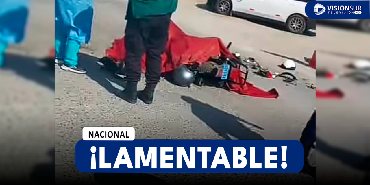 NACIONAL: MENOR DE EDAD PIERDE LA VIDA EN ACCIDENTE EN LA CARRETERA DE LA ENTRADA A ILO EN MOQUEGUA