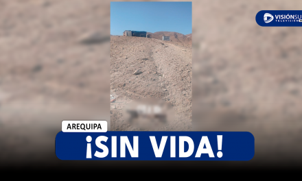 AREQUIPA: VARÓN ES ENCONTRADO SIN VIDA Y CON SIGNOS DE HABER SIDO TORTURADO EN EL DISTRITO DE UCHUMAYO