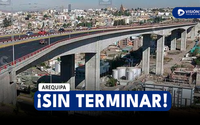 AREQUIPA: PUENTE CHILINA ESTARÍA EN UN 81.9% DE AVANCE FÍSICO DESDE EL 2021 Y AÚN NO SE CULMINARÍA