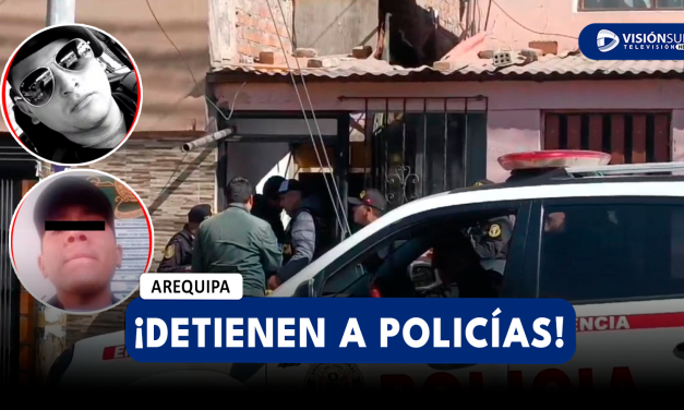 AREQUIPA: DETIENEN A DOS POLICÍAS QUE ESTARÍAN INMERSOS EN ACTOS DE CORRUPCIÓN AL EXIGIR SOBORNOS A CONDUCTORES