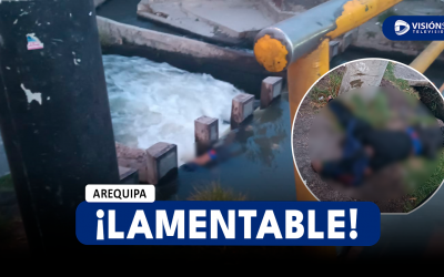 AREQUIPA: ENCUENTRAN EL CUERPO SIN VIDA DE UN VARÓN EN EL CANAL DE REGADÍO EN LA ZONA DE ZAMÁCOLA