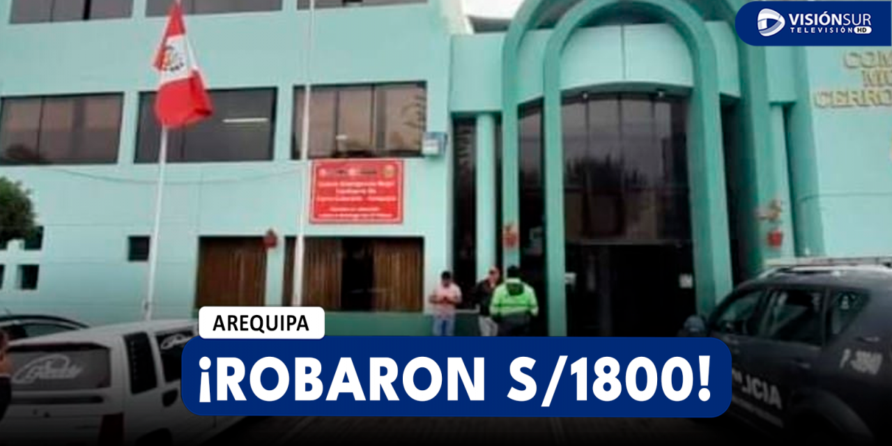 AREQUIPA: TRES DELINCUENTES INGRESAN A TIENDA DE ALIMENTOS DE ANIMALES Y SE ROBAN MÁS DE MIL SOLES Y UN CELULAR