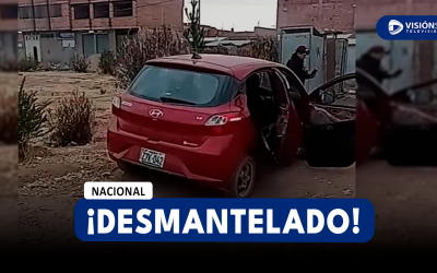 NACIONAL: ENCUENTRA VEHÍCULO COMPLETAMENTE DESMANTELADO EN LA SALIDA DE CUSCO TRAS SER REPORTADO COMO ROBADO