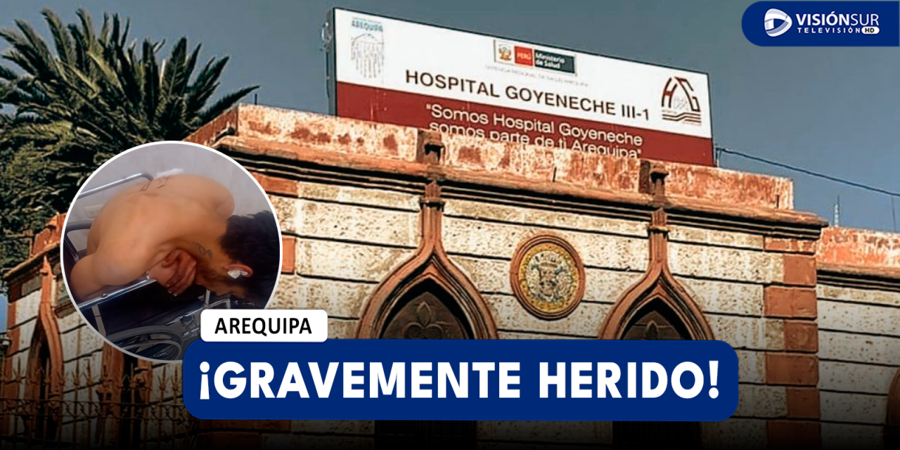 AREQUIPA: CIUDADANO VENEZOLANO ES ENCONTRADO GRAVEMENTE HERIDO EN EL CERCADO DE LA CIUDAD