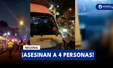 NACIONAL: ASESINAN A CUATRO PERSONAS EN UNA COMBI DEL CALLAO Y ENTRE LOS FALLECIDOS ESTARÍA UNA MENOR DE EDAD