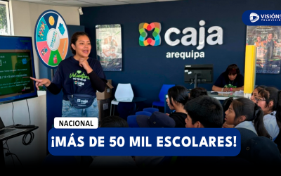 AREQUIPA: CAJA AREQUIPA RECIBE PREMIO POR CAPACITAR A MÁS DE 50 MIL ESCOLARES CON SU PROGRAMA EDUCATIVO “FINANZAS PARA TODOS”