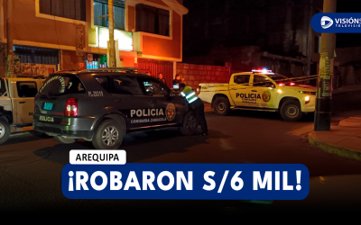 AREQUIPA: DELINCUENTES INTERCEPTAN TAXI DONDE VIAJABA SEÑORA CON 24 MIL DÓLARES Y LOGRARON ROBARLES S/6 MIL