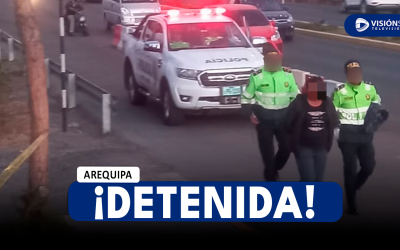 AREQUIPA: DETIENEN A MUJER POR INMEDIACIONES DEL TERMINAL TERRESTRE CON REQUISITORIA VIGENTE POR EL DELITO DE USURPACIÓN