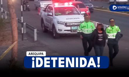 AREQUIPA: DETIENEN A MUJER POR INMEDIACIONES DEL TERMINAL TERRESTRE CON REQUISITORIA VIGENTE POR EL DELITO DE USURPACIÓN