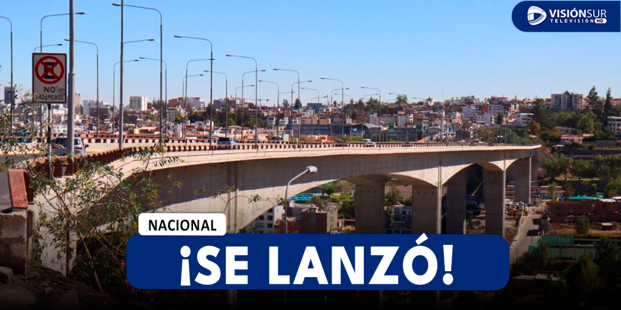 AREQUIPA: VARÓN DE APROXIMADAMENTE 25 AÑOS SE HABRÍA LANZADO DEL PUENTE CHILINA EN HORAS DE LA TARDE