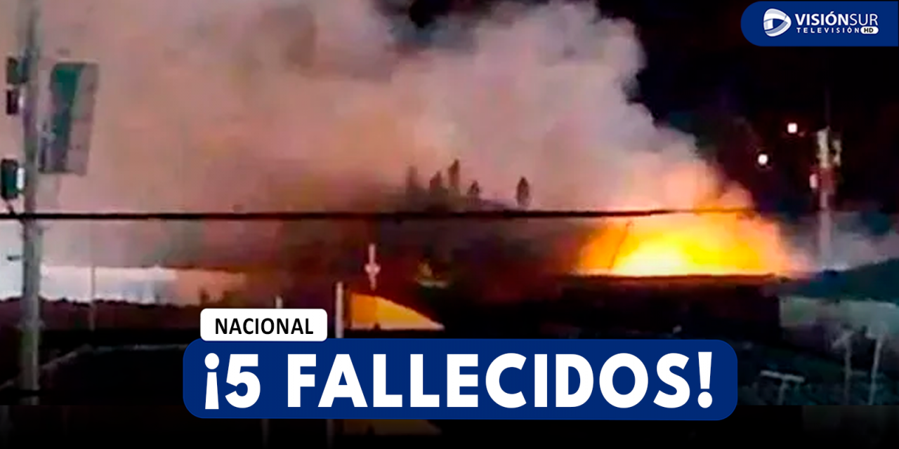 NACIONAL: INCENDIO EN EL PENAL DE HUAMANCACA DEJA CINCO RECLUSOS FALLECIDOS Y 35 HERIDOS ENTRE REOS Y BOMBEROS