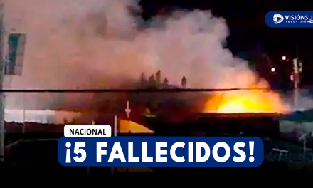 NACIONAL: INCENDIO EN EL PENAL DE HUAMANCACA DEJA CINCO RECLUSOS FALLECIDOS Y 35 HERIDOS ENTRE REOS Y BOMBEROS