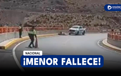 NACIONAL: MENOR DE 15 AÑOS PIERDE LA VIDA CERCA AL PUENTE CAQUENE CUANDO VIAJABA EN SU MOTOCICLETA