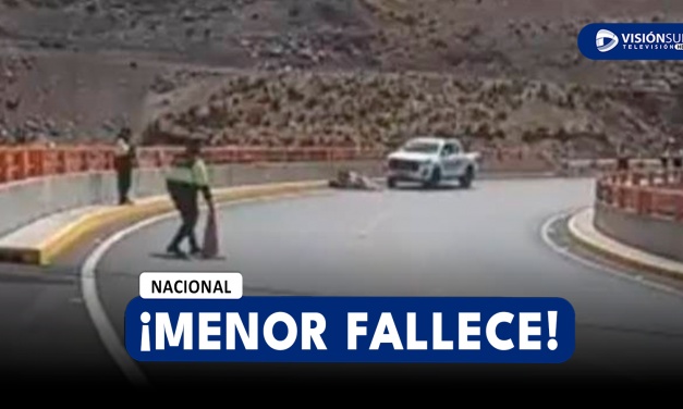 NACIONAL: MENOR DE 15 AÑOS PIERDE LA VIDA CERCA AL PUENTE CAQUENE CUANDO VIAJABA EN SU MOTOCICLETA