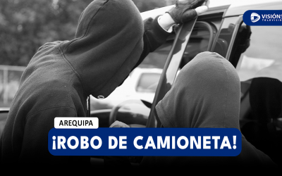 AREQUIPA: DELINCUENTES ARMADOS INTERCEPTAN A MUJER EN LA ZONA DE PERUARBO Y LE ROBAN SU CAMIONETA