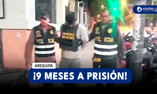 AREQUIPA: VARÓN QUE VIOLÓ A SU AMIGO CUMPLIRÁ PRISIÓN PREVENTIVA POR 9 MESES MIENTRAS DURAN LAS INVESTIGACIONES