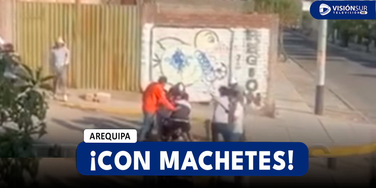 AREQUIPA: JOVEN ES ATACADO POR 9 SUJETOS CON MACHETES Y PALOS PARA LUEGO ABANDONARLO EN ALTO SELVA ALEGRE