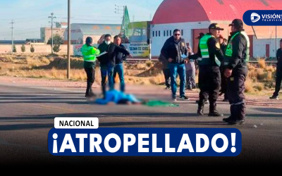 NACIONAL: VARÓN PIERDE LA VIDA LUEGO DE SER IMPACTADO POR UNA CAMIONETA EN LA VÍA JULIACA – PUNO