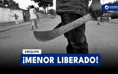 AREQUIPA: MENOR DE EDAD QUE AGREDIÓ A SU PADRE CON UN MACHETE PARA PROTEGER A SU MADRE FUE LIBERADO