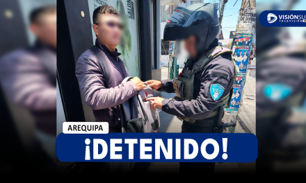 AREQUIPA: DETIENEN A VARÓN PRESUNTAMENTE INMERSO EN EL DELITO DE EXTORSIÓN BAJO LA MODALIDAD DEL “PRÉSTAMO GOTA A GOTA”