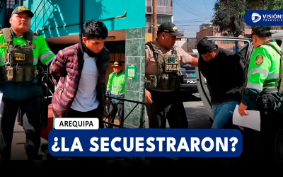 AREQUIPA: DETIENEN A DOS SUJETOS QUE HABRÍAN SECUESTRADO A UN JOVEN DE 20 AÑOS QUE FUE TRAÍDA A AREQUIPA CON ENGAÑOS