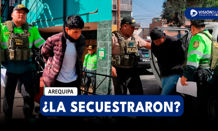 AREQUIPA: DETIENEN A DOS SUJETOS QUE HABRÍAN SECUESTRADO A UN JOVEN DE 20 AÑOS QUE FUE TRAÍDA A AREQUIPA CON ENGAÑOS