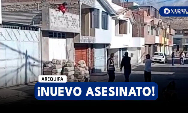 AREQUIPA: ASESINAN A COLOMBIANO DE DOS BALAZOS EN LA ZONA DE MIGUEL GRAU DEL DISTRITO DE PAUCARPATA