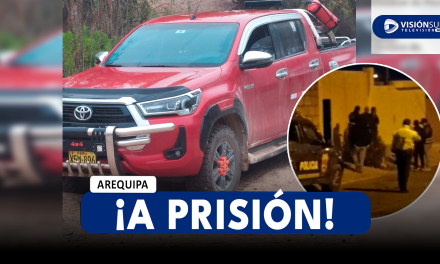 AREQUIPA: DAN 9 MESES DE PRISIÓN PREVENTIVA EN CONTRA DE PRESUNTOS DELINCUENTES QUE ROBARON CAMIONETA