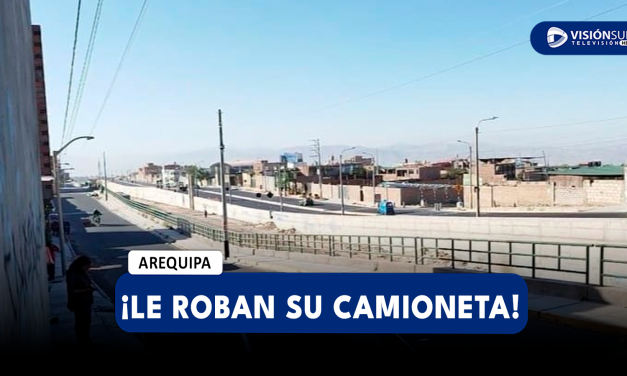 AREQUIPA: VARÓN ES ELECTROCUTADO Y GOLPEADO PARA ROBARLE SU CAMIONETA EN LA ZONA DE CONO NORTE