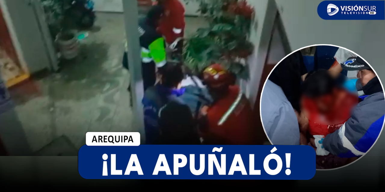 AREQUIPA: MUJER ES BRUTALMENTE ATACADA POR SU PAREJA DEBIDO A UN ATAQUE DE CELOS