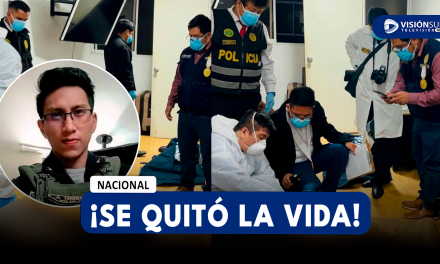 NACIONAL: SUBOFICIAL DE LA POLICÍA QUE ASESINO A JOVEN EN COMAS SE QUITÓ LA VIDA