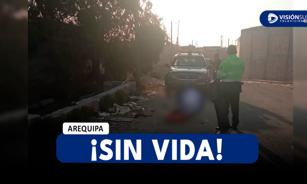 AREQUIPA: HALLAN SIN VIDA A VARÓN DE LA TERCERA EDAD AL INTERIOR DE UNA ACEQUIA EN CERRO COLORADO