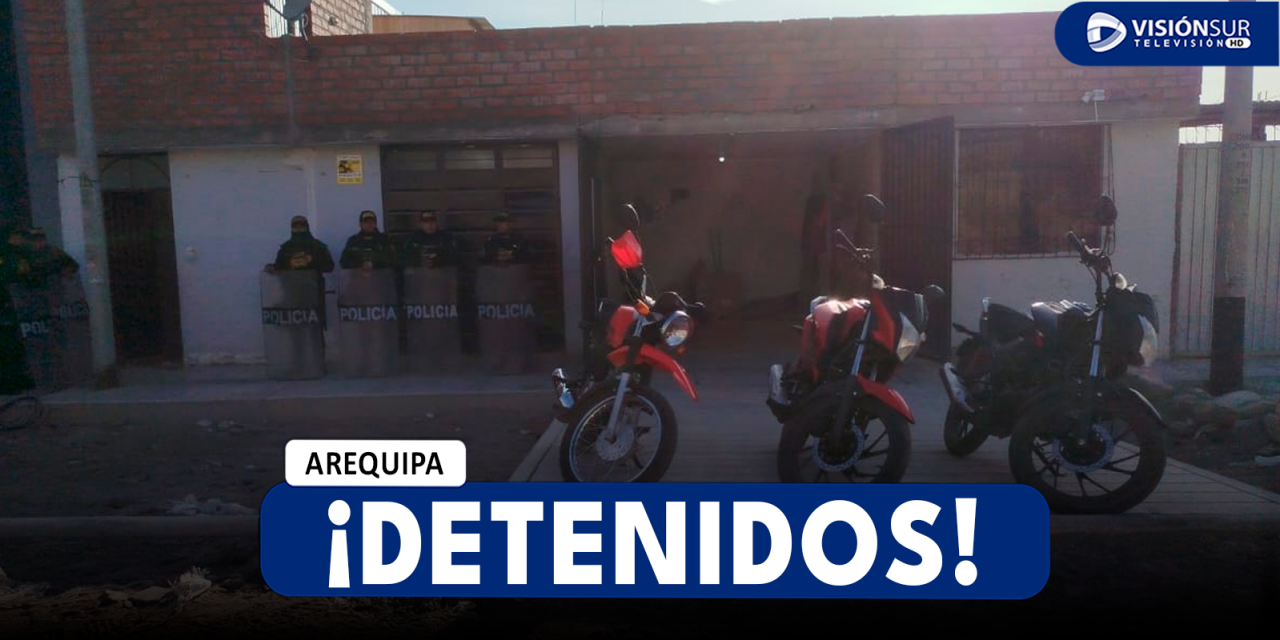 AREQUIPA: DURANTE MEGAOPERATIVO DETUVIERON A VARIOS EXTRANJEROS ACUSADOS DE EXTORSIÓN Y LOS PRESTAMOS “GOTA A GOTA”