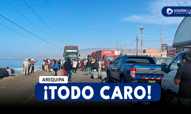 AREQUIPA: PRODUCTOS SE ENCARECEN EN CHALA POR PROTESTAS PERJUDICANDO A VIAJEROS