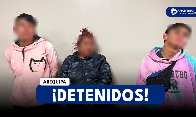 AREQUIPA: POLICÍAS DETIENEN A TRES PRESUNTOS MICROCOMERCIALIZADORES DE DROGA EN EL CERCADO