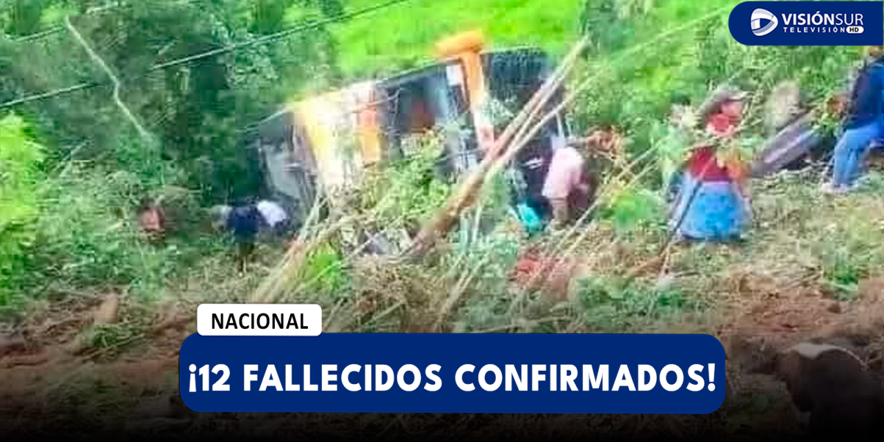 NACIONAL: ALCANZAN LOS 12 FALLECIDOS EN ACCIDENTE DE ESTUDIANTES EN VIAJE DE PROMOCIÓN