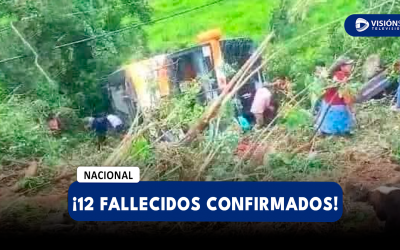 NACIONAL: ALCANZAN LOS 12 FALLECIDOS EN ACCIDENTE DE ESTUDIANTES EN VIAJE DE PROMOCIÓN