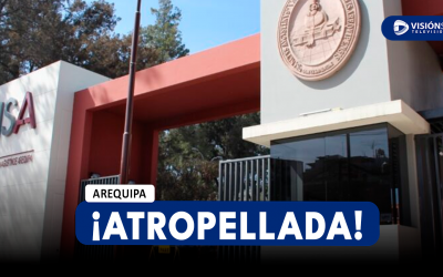 AREQUIPA: JOVEN ESTUDIANTE DE LA UNSA ES ATROPELLADA EN LA VÍA AREQUIPA – PUNO Y TERMINA CON VARIAS FRACTURAS