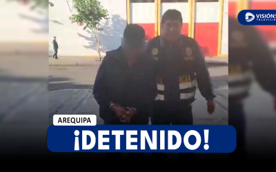 AREQUIPA: LOGRAN CAPTURAR A VARÓN CON REQUISITORIA POR HABER ABUSADO SEXUALMENTE DE UNA MENOR DE 13 AÑOS