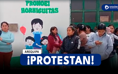 AREQUIPA: PADRES DE FAMILIA PROTESTAN LUEGO DE QUE DENUNCIARAN TOCAMIENTOS INDEBIDOS A UN MENOR EN SU CENTRO EDUCATIVO