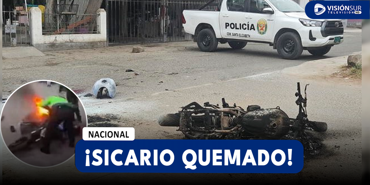 NACIONAL: SICARIOS ASESINAN A VARÓN Y LUEGO FAMILIARES CAPTURAN A UNO Y LO QUEMAN VIVO