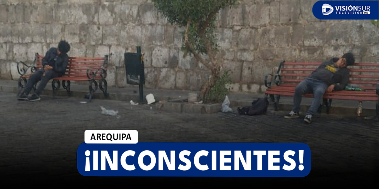 AREQUIPA: VECINOS DEL BARRIO DE SAN LÁZARO PIDEN MAYOR SEGURIDAD EN CAMPO REDONDO POR BORRACHOS EN LA ZONA