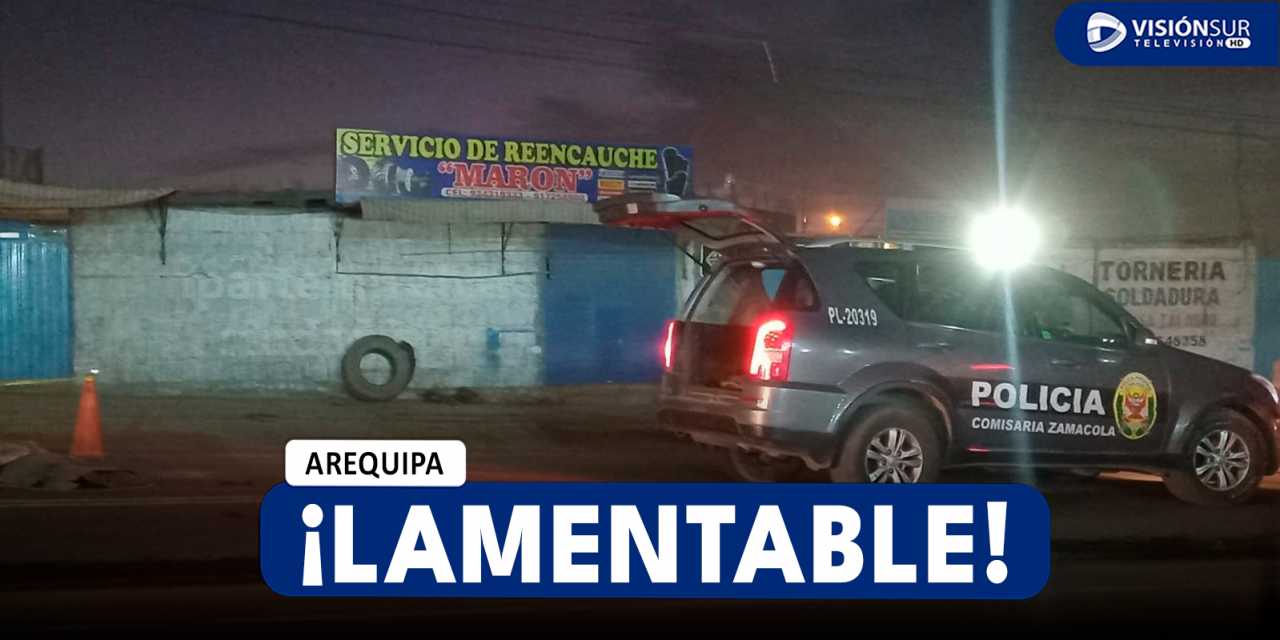 AREQUIPA: ABUELITO ES ATROPELLADO EN LA VÍA EVITAMIENTO Y PIERDE LA VIDA EN HORAS DE LA MADRUGADA