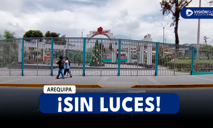 AREQUIPA: DELINCUENTES ROBAN LUCES Y EXTENSIONES DE LA PLAZA UMACHIRI EN EL DISTRITO DE MARIANO MELGAR